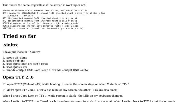 Sometimes my Linux tablet screen is dark after boot смотреть онлайн