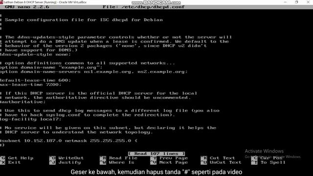 Cara Instalasi dan Konfigurasi DHCP Server di Linux Debian 8.6 смотреть онлайн