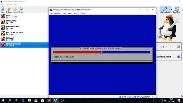Langkah-langkah install Debian 8 смотреть онлайн
