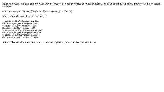 Unix & Linux: How can I quickly create all folders named {Single? смотреть онлайн