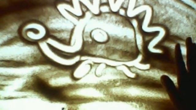 Песочная анимация для малышей. Www.risuem-krasivo.ru