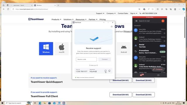 Remotely Access a PC from a Mobile Device or Another PC 2023 - TeamViewer смотреть онлайн