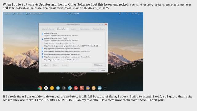 Ubuntu: Remove / purge repository spotify and opensuse смотреть онлайн