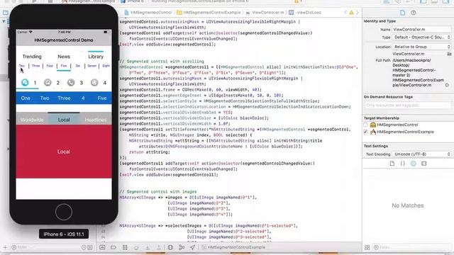 How to Make an App in iOS - Segment Control in iOS смотреть онлайн