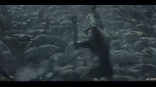 The Great Wall (2017) Movie Clip HD Taotie Attacks The Great Wall - First BattleScene