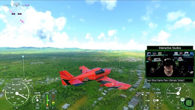 Xbox Interactive Studios ANZ Plays - Microsoft Flight Simulator смотреть онлайн