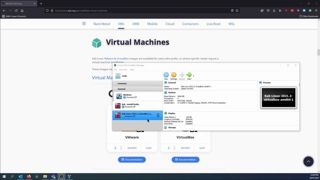 2 - Linux Install Kali Virtual Appliance смотреть онлайн