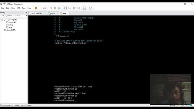 #4 - Instalasi dan Konfigurasi FTP di Debian 10 смотреть онлайн