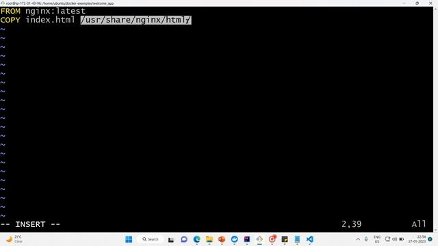 14 containerizing welcome app смотреть онлайн