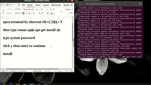 How to install vlc in Ubuntu using terminal смотреть онлайн