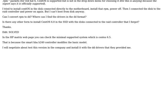 DevOps & SysAdmins: Installing CentOS on HP Server, SSDs connected to a RAID controller смотреть онлайн
