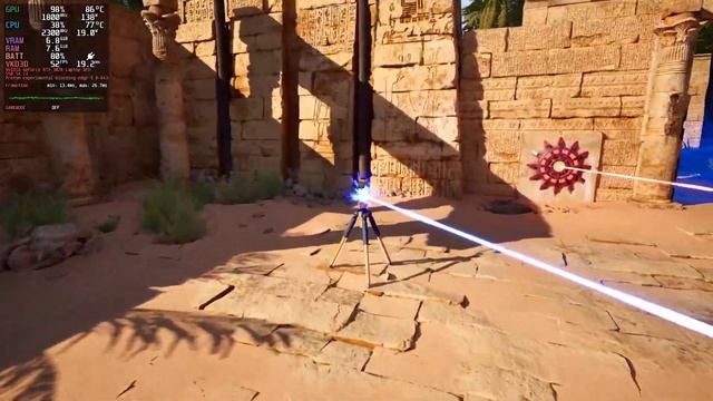 Trying The Talos Principle 2 On Linux | Max Settings смотреть онлайн