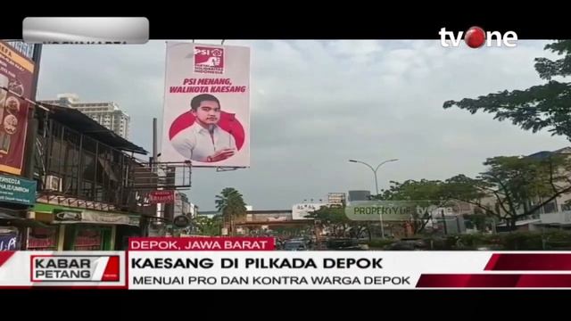 Kaesang jadi Cawalkot Depok Tuai Pro Kontra, Warga: Belum Waktunya | Kabar Petang tvOne смотреть онлайн