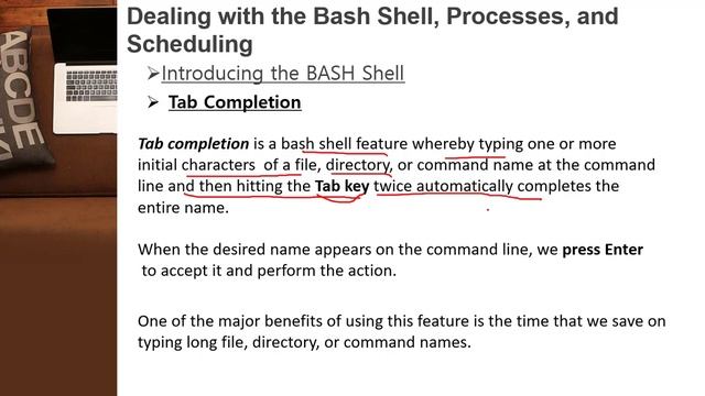 146- RHCSA Linux : Module 4 : Introducing the BASH Shell | Tab Completion смотреть онлайн
