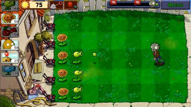 Plants vs. Zombies - #Gameplay - Walkthrough Part 1 - HD смотреть онлайн