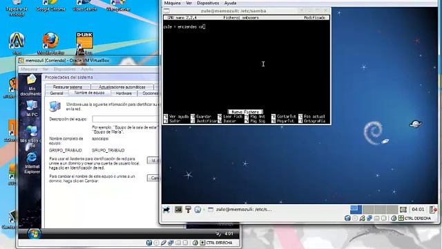 Servidor Samba en debian 6.0 3tic5 zuleima ruiz смотреть онлайн