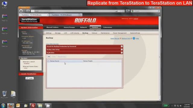 Buffalo TeraStation NAS Replication Part 1 Introduction смотреть онлайн