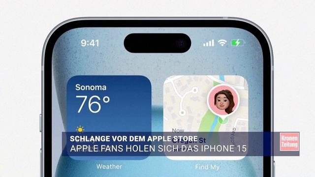 IPhone 15: Ansturm auf Apple Store | krone.tv NEWS смотреть онлайн