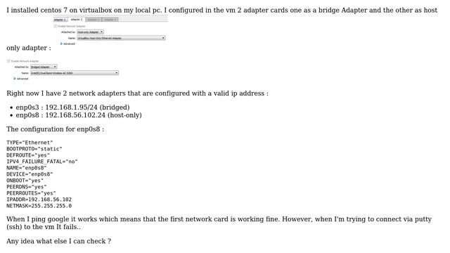 Unix & Linux: Can't connect via SSH to a guest OS on VirtualBox (2 Solutions!!) смотреть онлайн