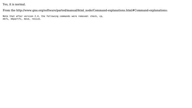 Parted has no 'resize' command available (7 Solutions!!) смотреть онлайн
