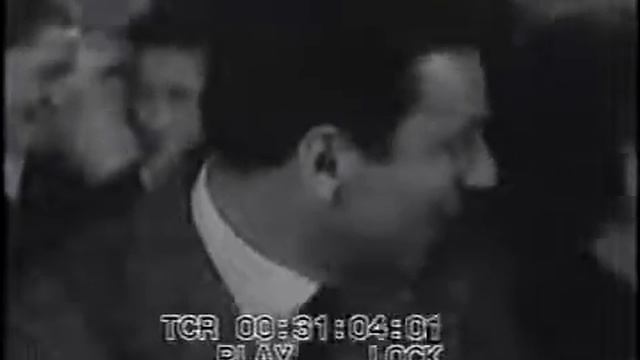 Yves Montand à Moscou Ив Монтан в Москве 1956 год