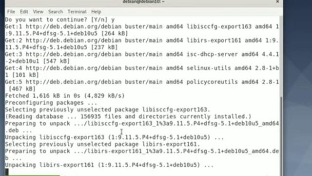 Instalasi Ssh dan dhcp di debian 7 смотреть онлайн