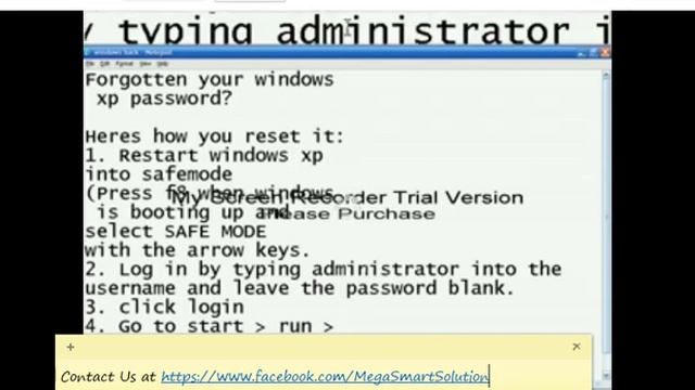How to reset your windows xp password if you forget it. смотреть онлайн