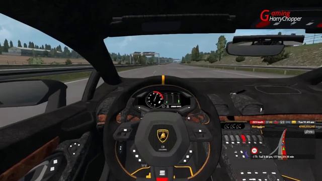 230 Km/h Lamborghini Huracan _ ETS 2 v1.37 - v1.39 Mod - Supercar | Harry Chopper смотреть онлайн