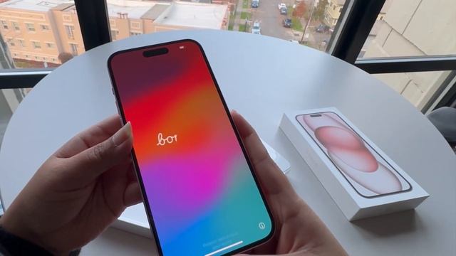 iPhone 15plus || unboxing ||PINK🩷 смотреть онлайн