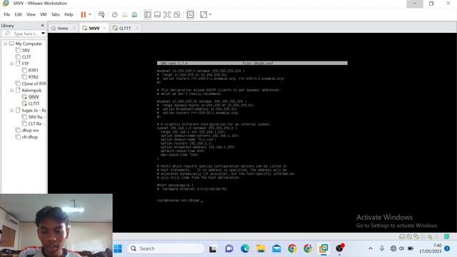 DHCP Server (debian 9.11) смотреть онлайн