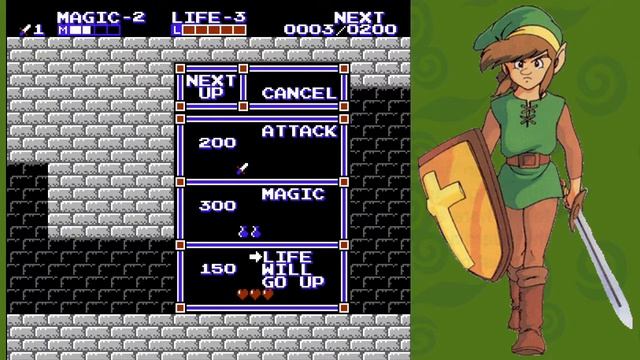 Zelda II: The Adventure of Link 01 Zij is niet doornroosje [NES] смотреть онлайн