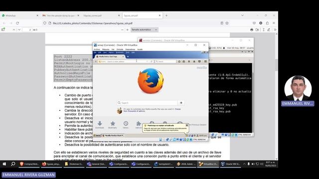 Configuración SSH смотреть онлайн