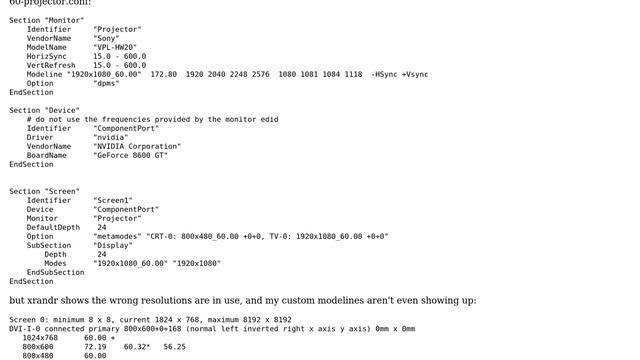 Unix & Linux: Xorg.conf settings ignored in Fedora 25 смотреть онлайн