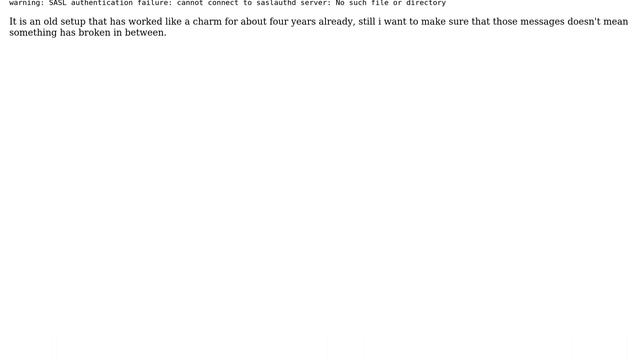 Unix & Linux: SASL authentication failure: client response doesn't match what we generated смотреть онлайн