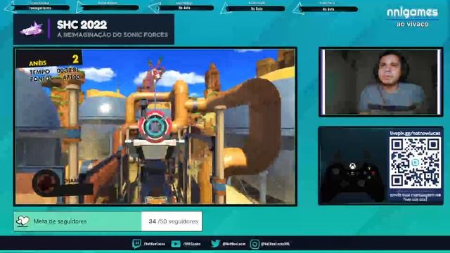 O IMPRESSIONANTE mod que REIMAGINA o SONIC FORCES | Jogatinas Ao Vivaço #119 🤩 смотреть онлайн