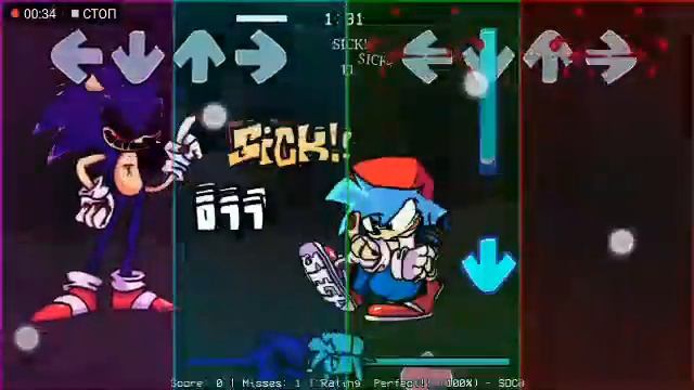Friday Night Funkin Vs Sonic.exe Round 3 [Android Port] смотреть онлайн