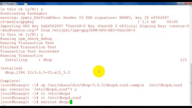Cài đặt và cấu hình dịch vụ dhcp trên CentOS смотреть онлайн
