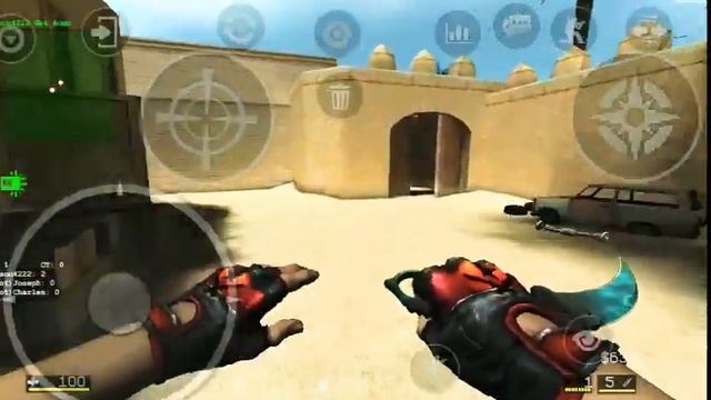 Strike Port Destruction | Shadow G3SG1 Dust 2 Map Offline FPS Android Gameplay смотреть онлайн
