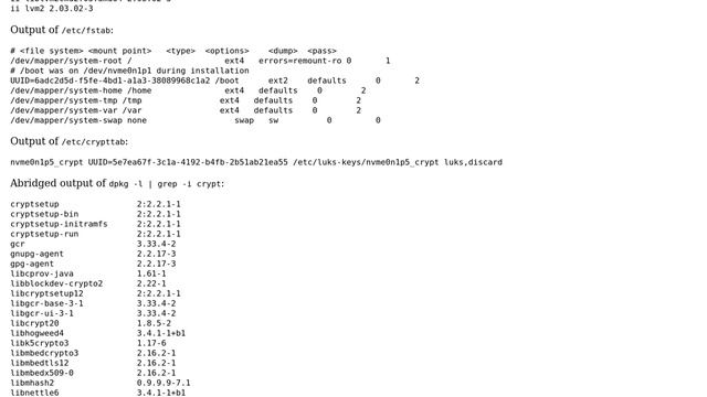 Debian 11 Bullseye encrypted LVM times out on first boot attempt смотреть онлайн
