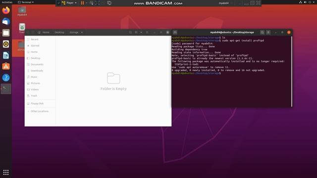 How to Setup ProFTPD on Ubuntu 20 04 Using VMWare Workstation 16 | Student Edition смотреть онлайн