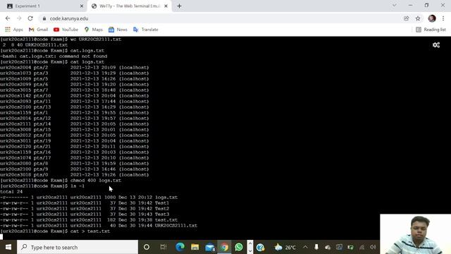 Basic Unix Commands | Operating System смотреть онлайн