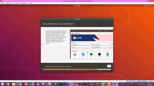 Virtual Box Instalación Linux Ubuntu 64 Bit смотреть онлайн