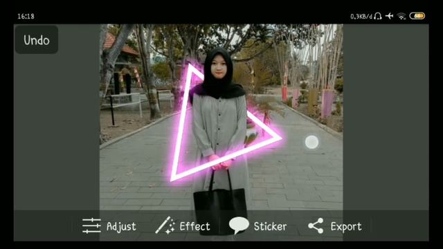 CARA MEMBUAT EFFECT GLOWING SHAPES | TUTORIAL ANDROID смотреть онлайн