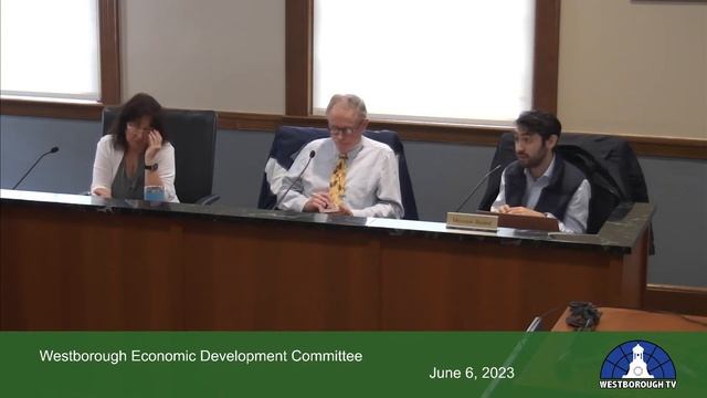 Westborough Economic Development Committee Meeting - June 6, 2023 смотреть онлайн