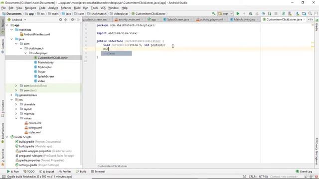 How To Create Complete Video Player For Android Part 8 Setting Up Player and CustomClickListener I смотреть онлайн