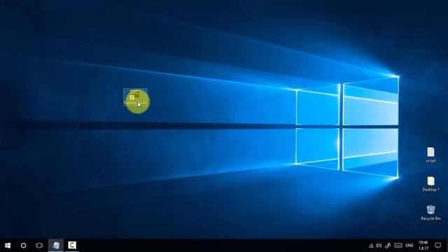 CREATE A SYSTEM RESTORE POINT WITH SIMPLE DOUBLE-CLICK SHORTCUT - WINDOWS 10 QUICK TIPS смотреть онлайн