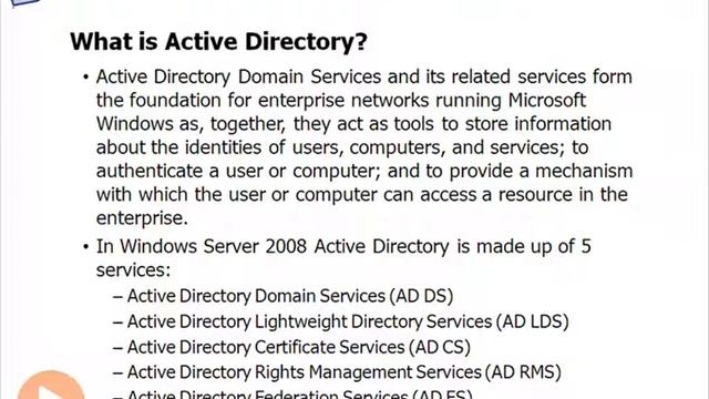 What is Active Directory? смотреть онлайн