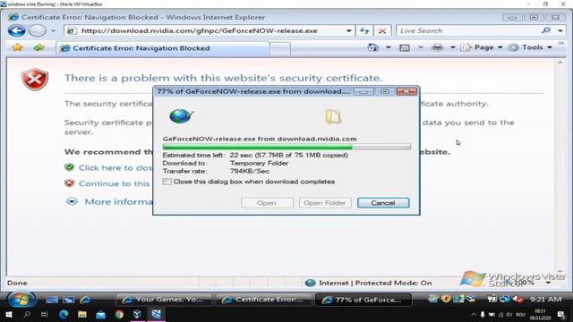 Merge Geforce Now pe Windows Vista? смотреть онлайн