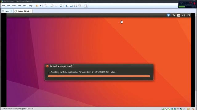 Install ubuntu 16.10 on vmware workstation 12 смотреть онлайн