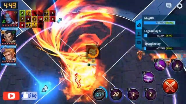 Human Torch oneshoting in Danger Room Extreme, amazing!! смотреть онлайн